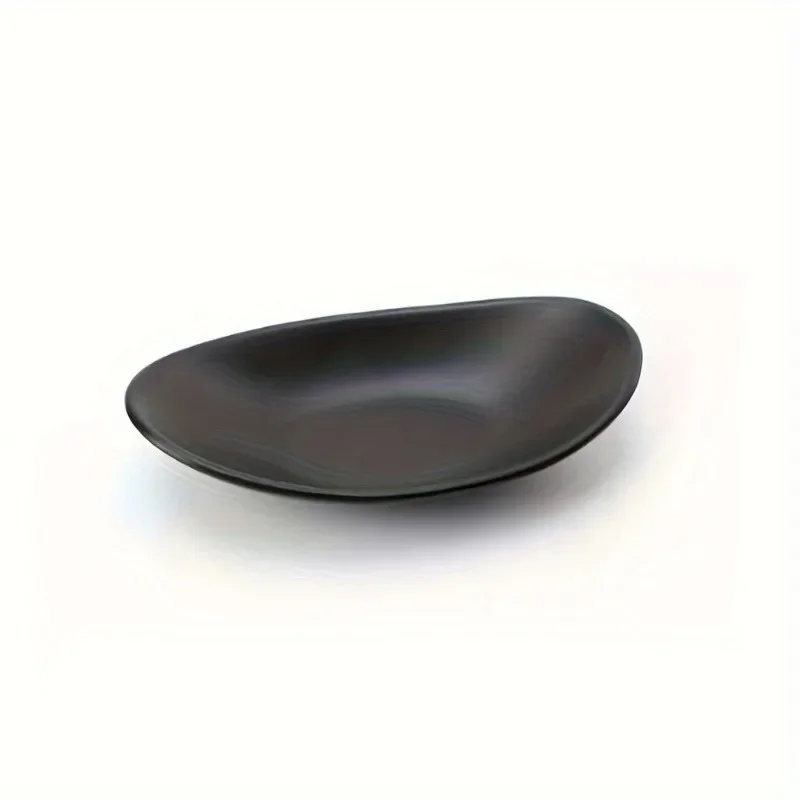 Elegant Oval Black Jewelry & Key Tray - Versatile Organizer for Rings, Keys, and Decorative Items - Perfect for Easter