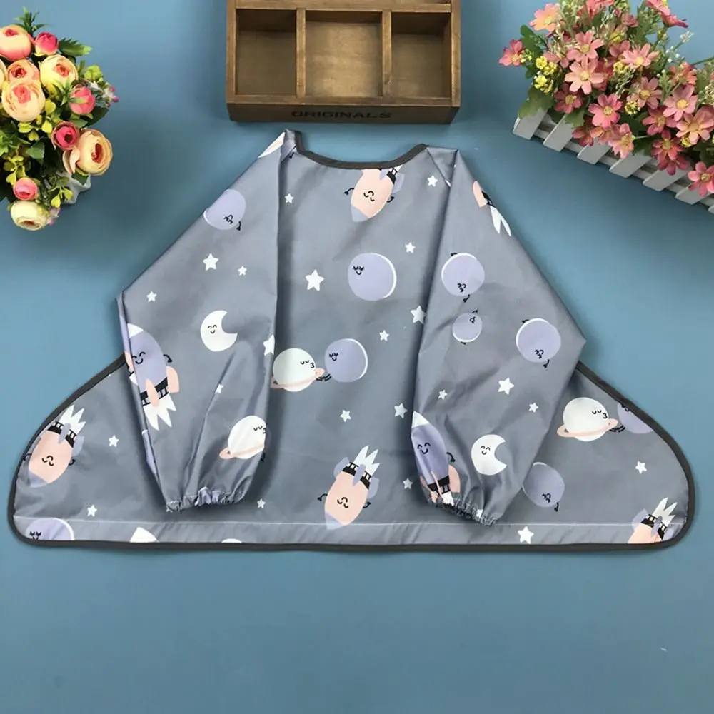 

Plane Waterproof Anti-Dirty Forest Car Animal Pattern Baby Bib Baby Coverall Baby Eating Table Mat Baby Eating Artifact