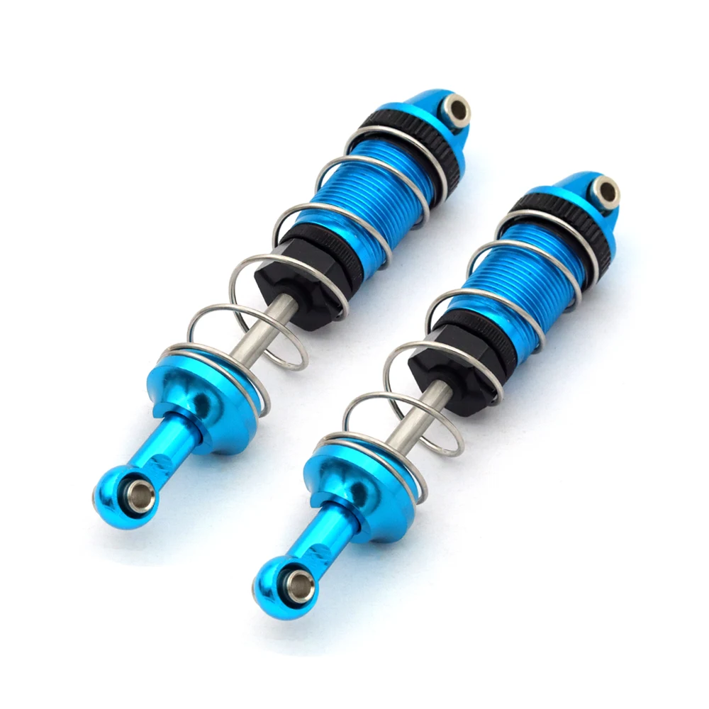 4 Stuks Metalen Schokdemper Demper Voor Mjx H16 16207 Wltoys 144001 Mn128 Mn86 Mn86ks 1/16 1/12 Rc Auto Upgrade Onderdelen