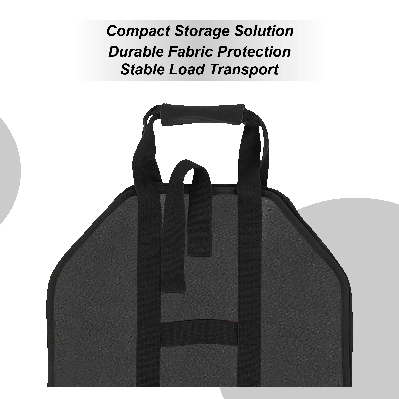 

Сумки для дров, портативная водонепроницаемая сверхмощная сумка для переноски по дереву, холст для переноски по дереву для использования в помещении, на открытом воздухе, для кемпинга, костра, печь