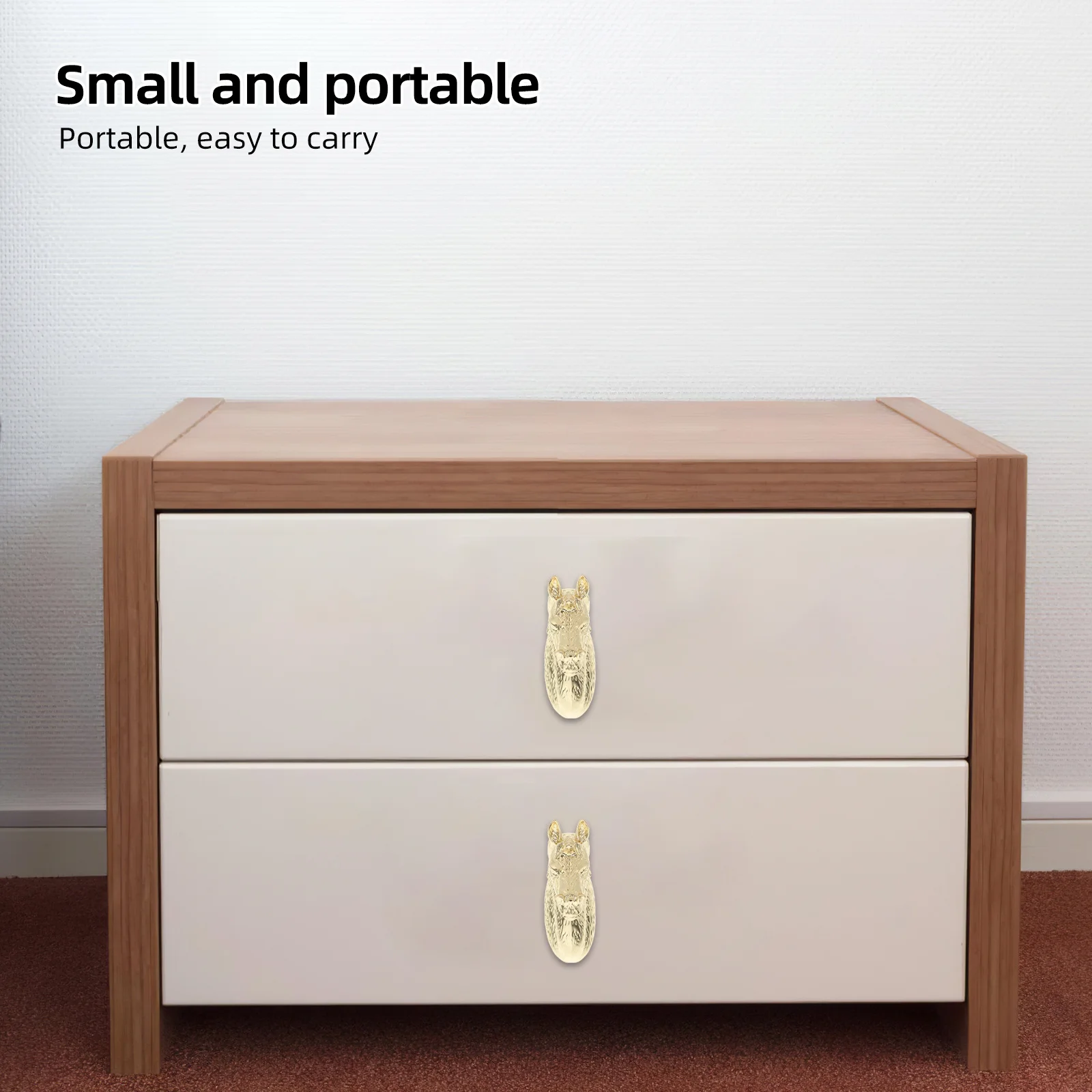 

Horse Zinc Alloy Cabinet Handle Vintage Decorative Drawer Pull for Wardrobe Dresser Vanity Closet Cupboard Sideboard