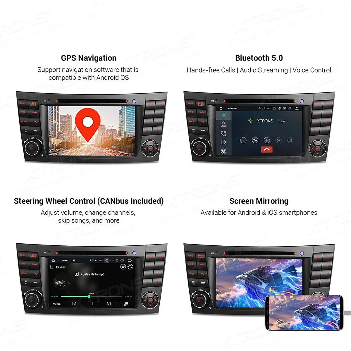 Reproductor multimedia con pantalla táctil y navegación gps para Audi, autorradio estéreo con dvd, fm, android, vídeo, espejo inverso, para Audi A6, C5, C6, 4F, 2010, 11