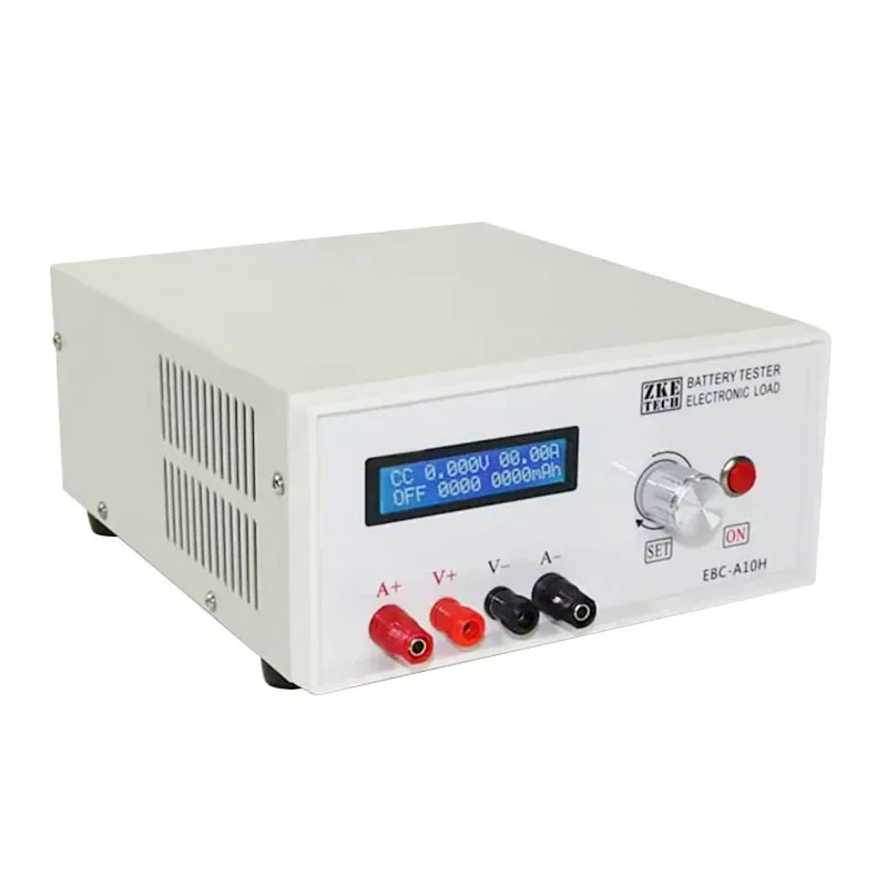 ZKETECH EBC-A10H AC Tester professionale Battery Pack 18650 Tester di capacità della batteria 30V 10A 150W