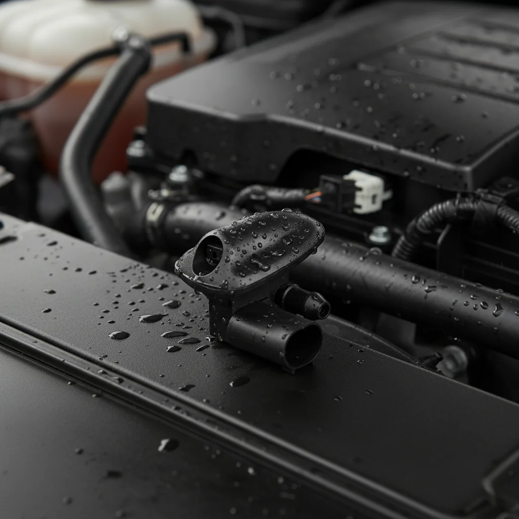 

Car Front Windscreen Washer Nozzle Cover Spray Nozzle Washer Outlet Adjustment 61667410756 For BMW MINI 16-19