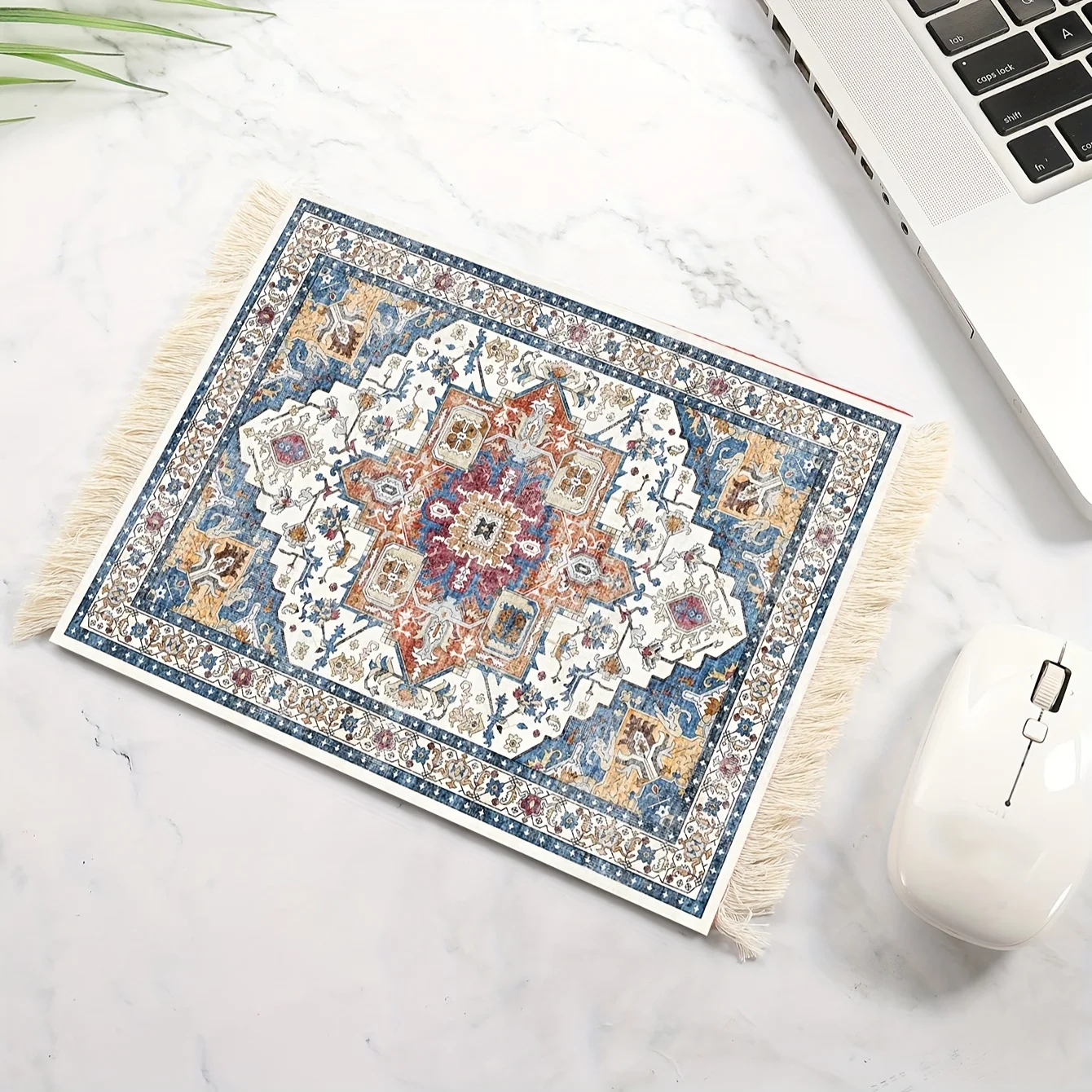 Persian-style tassel mousepad non-slip rubber office games desktop decoration Computer accessories multi-model doily carpet