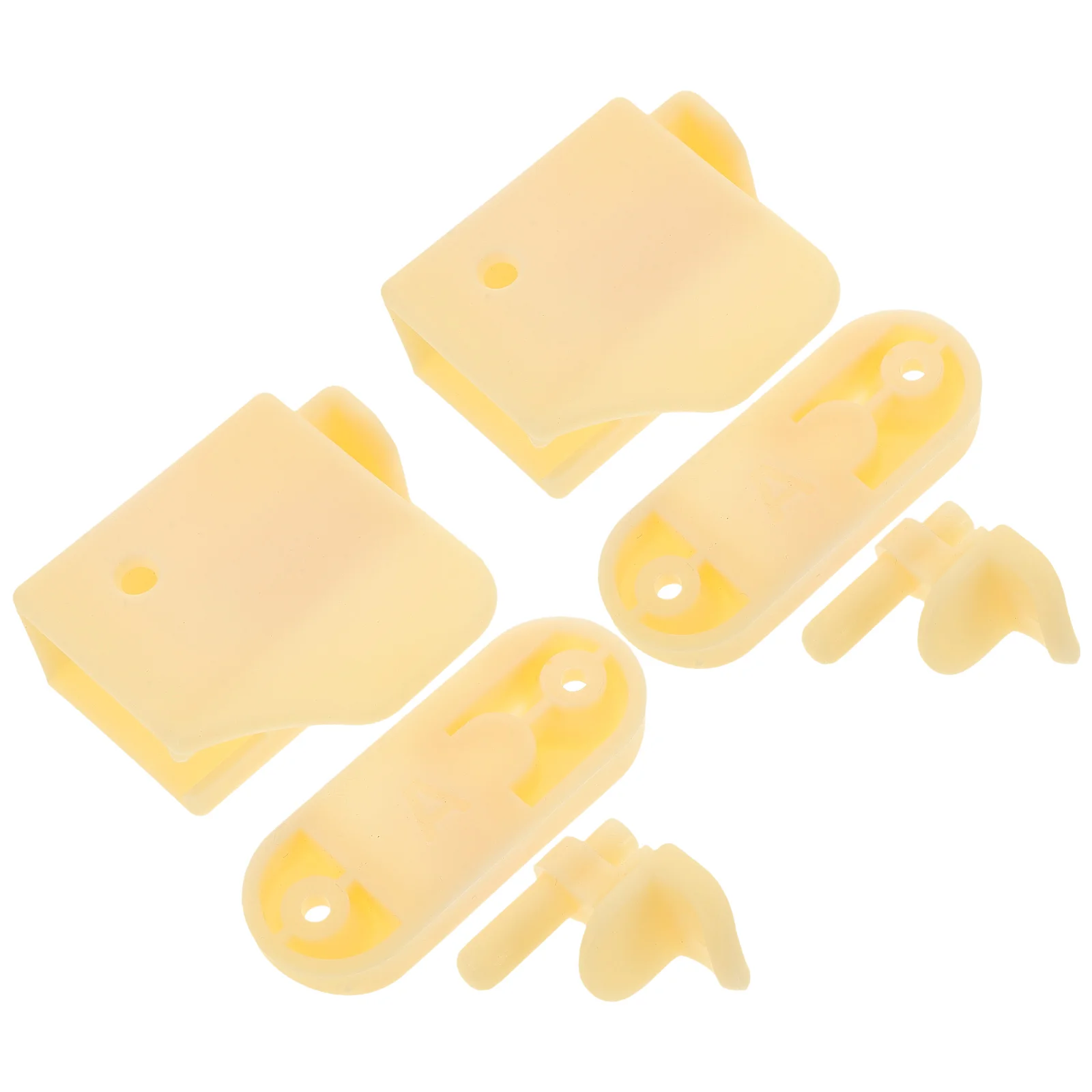 

2 Pcs Automatic Buckle Children's Bed Rail Brackets for Dog Gate Baby Parts Replacement Component