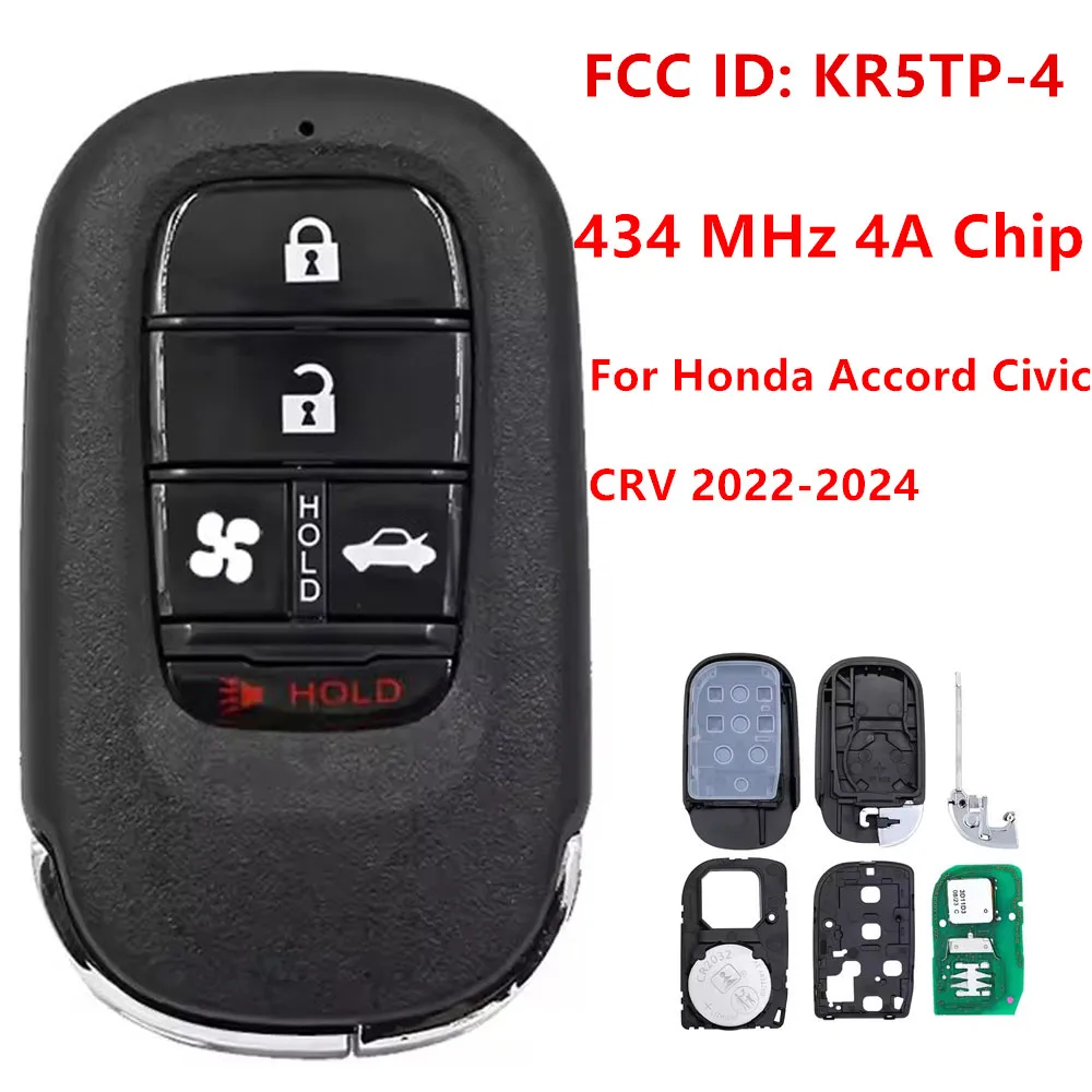 KR5TP-4 5 Button Re… - image