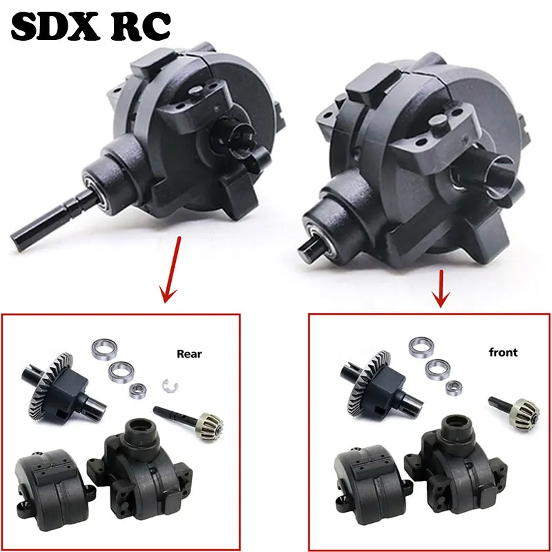 

HSP Gearbox Gear Box Full Set Drive & Diff Gear 02024 02051 02030 03015 for 1/10 RC Car 94111 94123 94106 94107 94108 94170