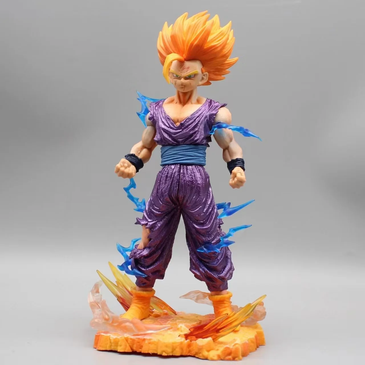 23cm/9.05in Dragon Ball Z Anime Figurine Model Super Saiyan Gohan Action Figure Toy Collection Ornament Gifts