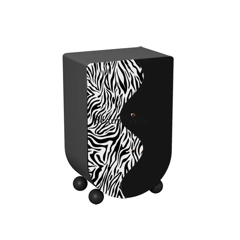 

Z.Modern minimalist art creative chest cabinet living room bedroom entrance integrated solid wood storage cabinet