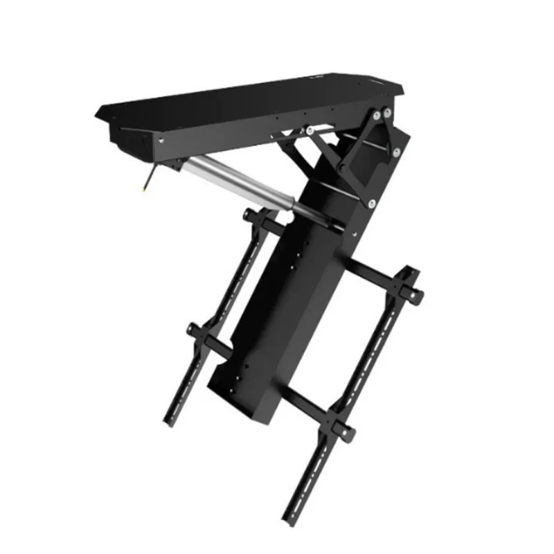 Electric remote control hanger TV bracket Electric lifting crane Flip hanging Automatic adjustable hanger