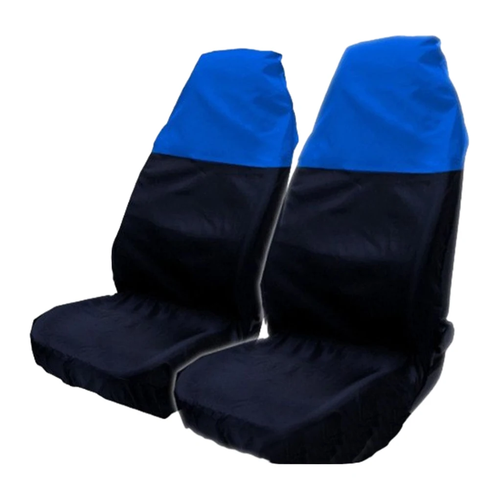 

3 шт. OxfordCloth, простая установка, водонепроницаемые чехлы на передние сиденья для быстрой установки и надежности