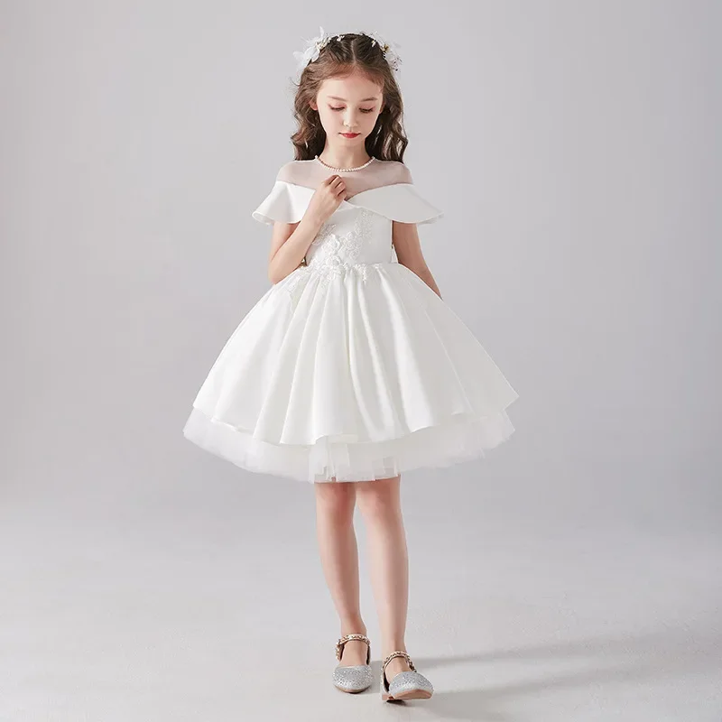 Jurk Kind Kinderjurken voor meisjes van 8 tot 12 jaar Elegant meisjesjurken aangeboden Liquidation Girl Girl's Ceremoniële jurk