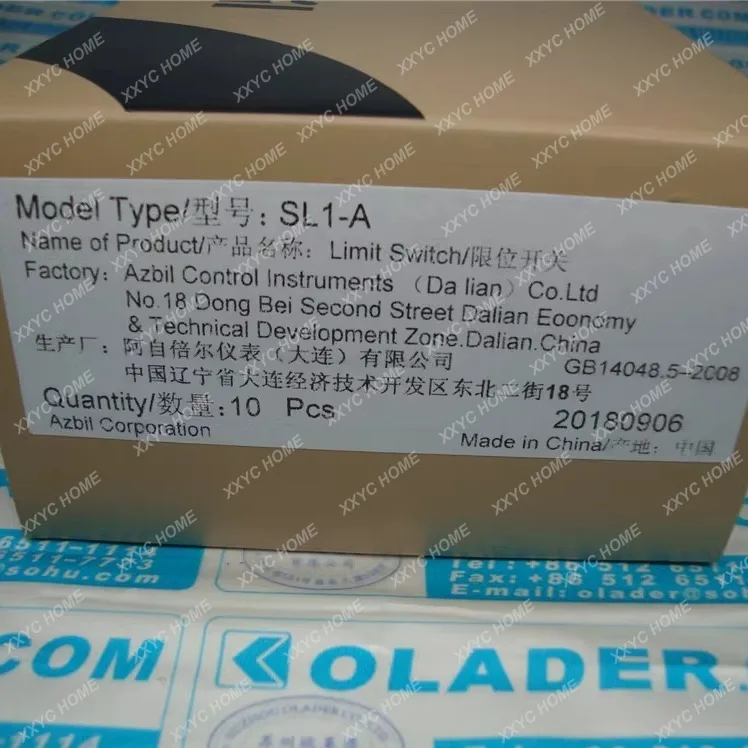 Interruptor de límite AZBIL Original, interruptor de viaje Sanwu SL1-A microinterruptor YAMATAKE