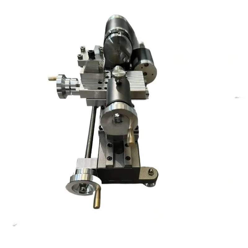 Mini Lathe Metal Bench Top Precision DIY Miniature Lathe， for Watchmaking Model Craft Woodworking Hobby Desktop