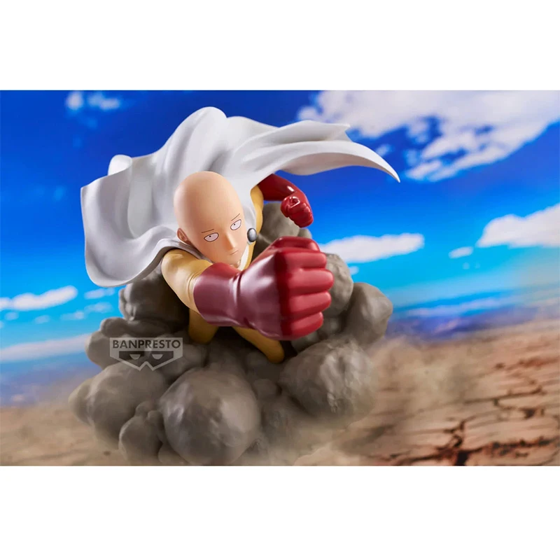 BANDAI BANPRESTO Oryginalna Diorama ONE PUNCH-MAN Saitama Genos Figurki Anime Model Akcji Zabawki