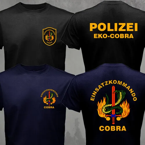 

EKO COBRA Austria Counter Terrorism Special Unit Forces T shirt Short Sleeve Casual 100% Cotton T-Shirt