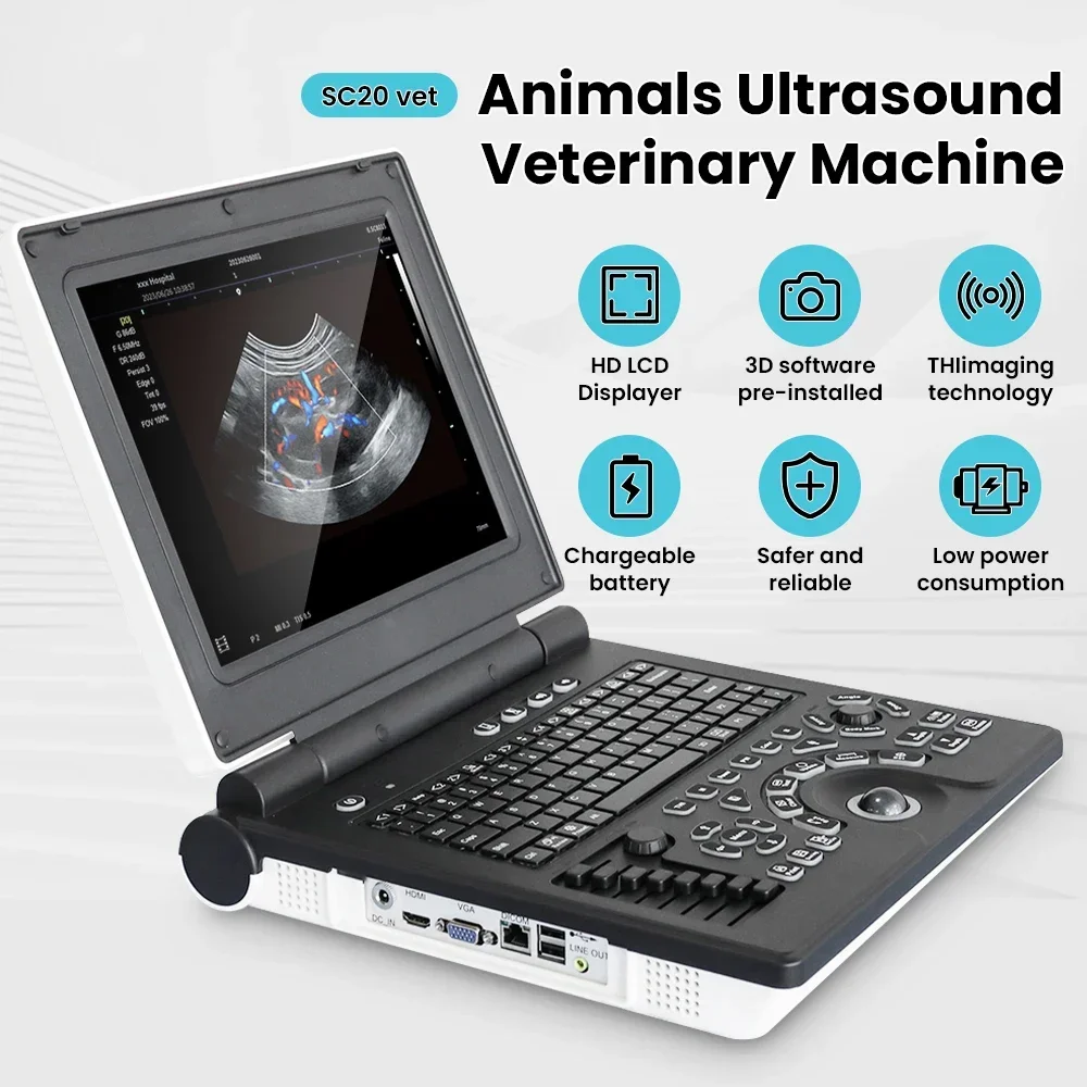 SC20 Veterinary Digital B-ultrasound Diagnostic System for Animal Hospitals/clinics