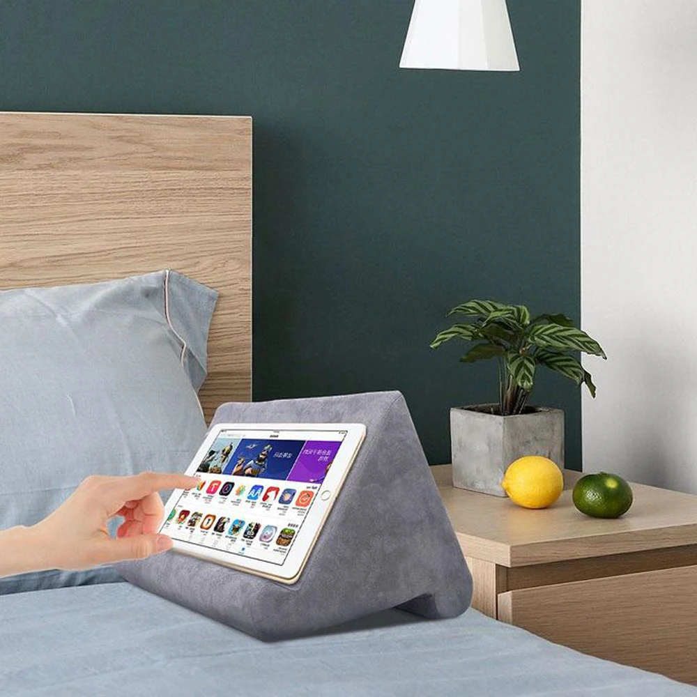 Sponge pillow tablet holder For iPad Samsung tablet stand mobile phone support pillow multi-angle reading stand Accessori ipad