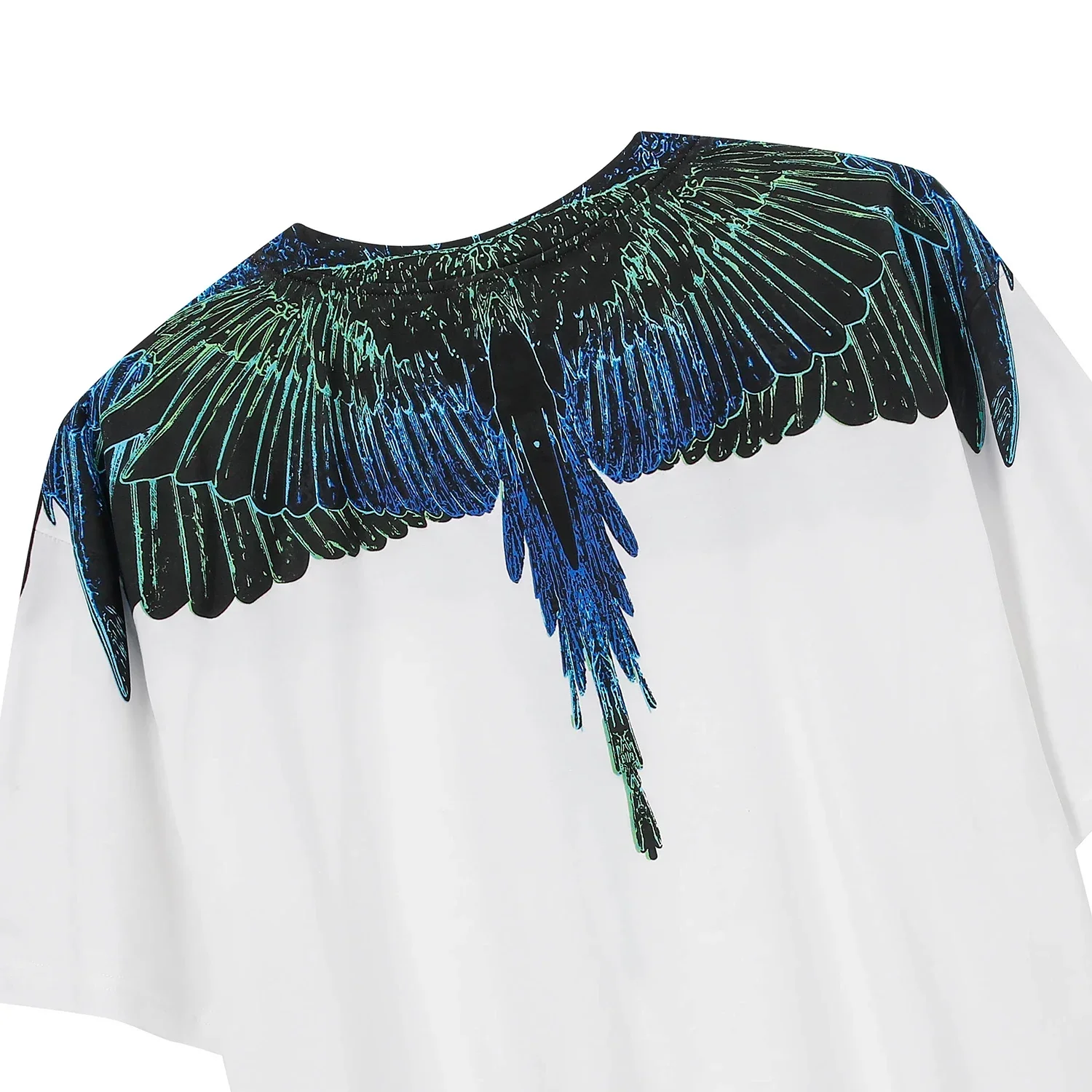 مارسيلو برلون MB ماركة أجنحة طباعة تي شيرت أعلى جودة الرجال النساء التجفيف السريع تي شيرت الرياضة عادية Y2K الشارع قصيرة الأكمام