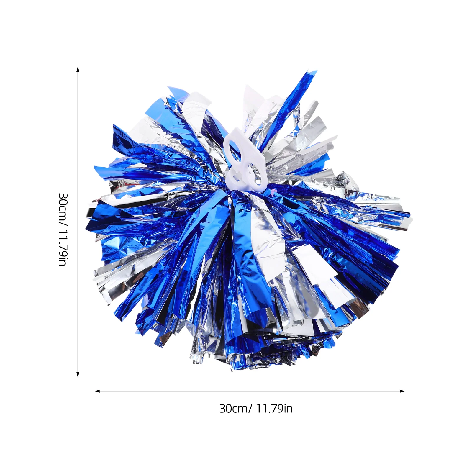6 قطعة مقابض التشجيع بوم بومس استخدام متعدد الاستخدامات لفرق الرقص والأحداث الرياضية والتجمعات الاحتفالية وألعاب الفريق #4