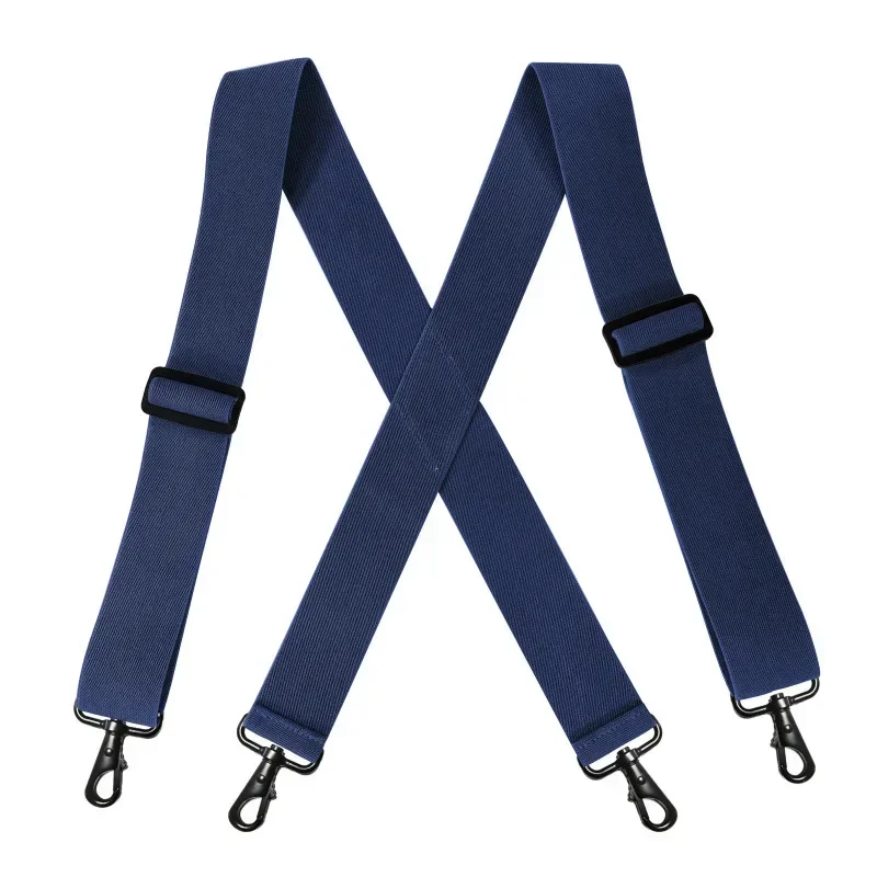 Men's 5cm Wide Adjustable Elastic Suspenders