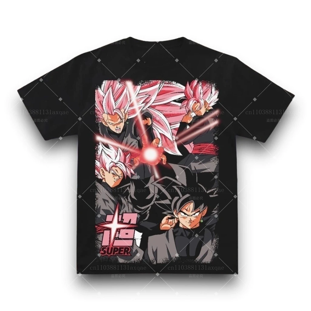 

New 2025 Dragon Ball Wukong Pure Cotton T-shirt Adult Children's Clothing Short-sleeved Comfortable Casual Street Y2K T-shirt