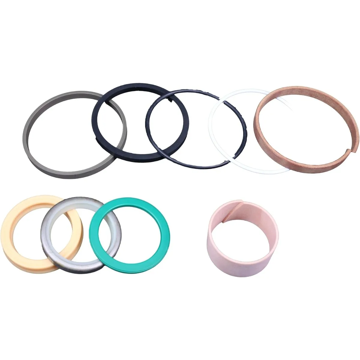 G110107 G110607 G110621 Hydraulic Seal Kit Swing Cylinder 3-1/2" For Case 580K 580 Super K Super K 580SK view 3