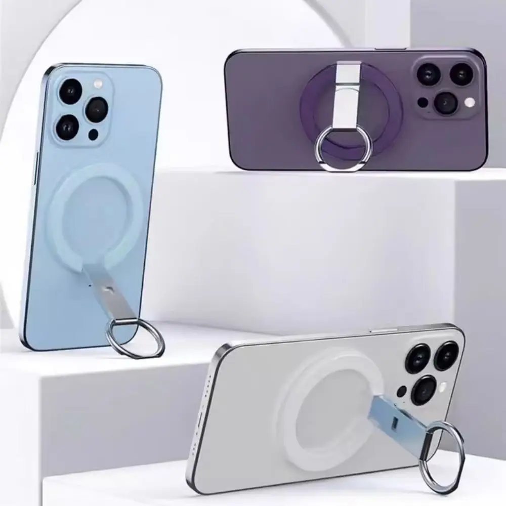 

Магнитное кольцо-подставка для телефона Magsafe, Складной Съемный штатив для iPhone, Samsung, Xiaomi, магнитный держатель для телефона