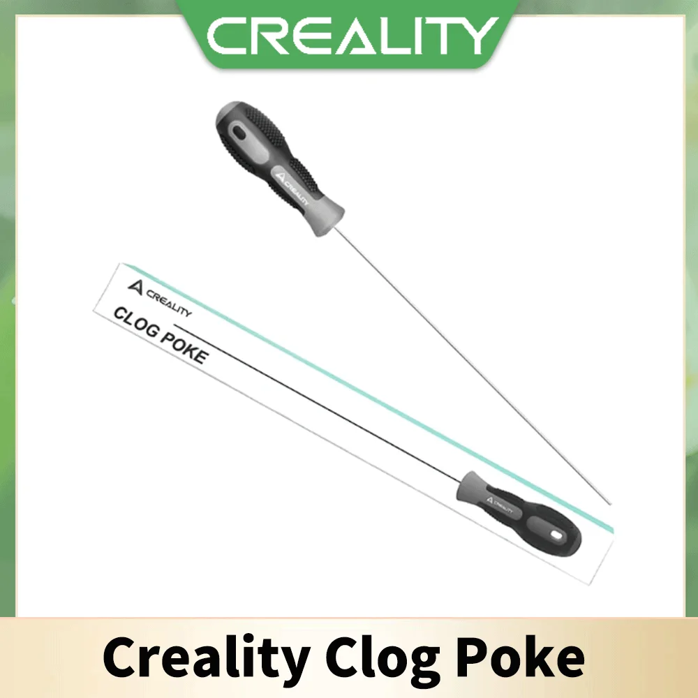 

Creality Clog Poke 3D Printer Nozzle Cleaning Kit for 1.75mm Filament Nozzles Φ1.5mm L210mm Needle Clean Hotend 3d Printer Parts