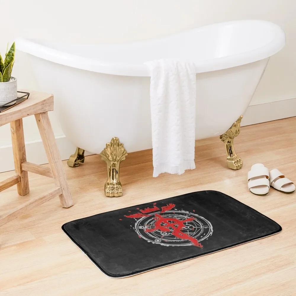 

Fullmetal Alchemist Bath Mat For Bathroom And Toilet Hallways Bathroom Floor Mat