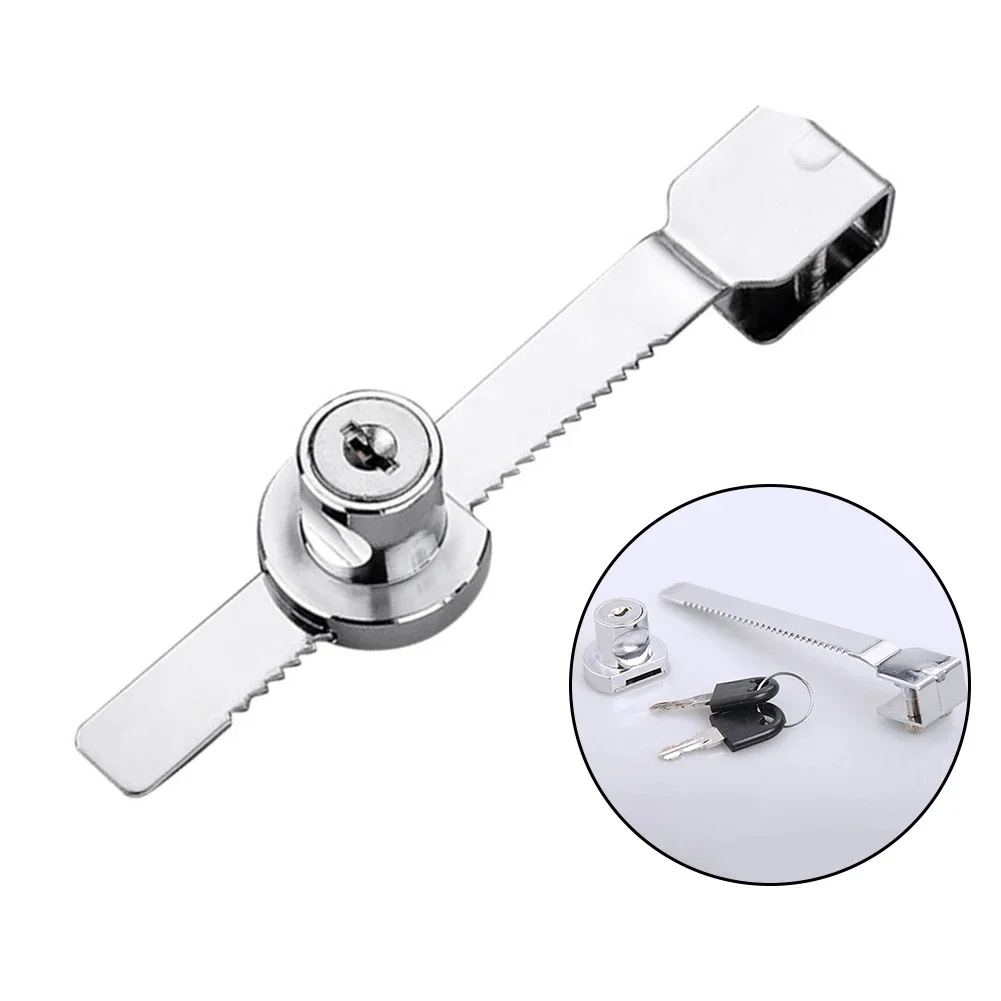 

Sliding Window Glass Cabinet Lock Glass Door Lock Cabinet Display Lock With Key Stainless Steel Door Hardware
