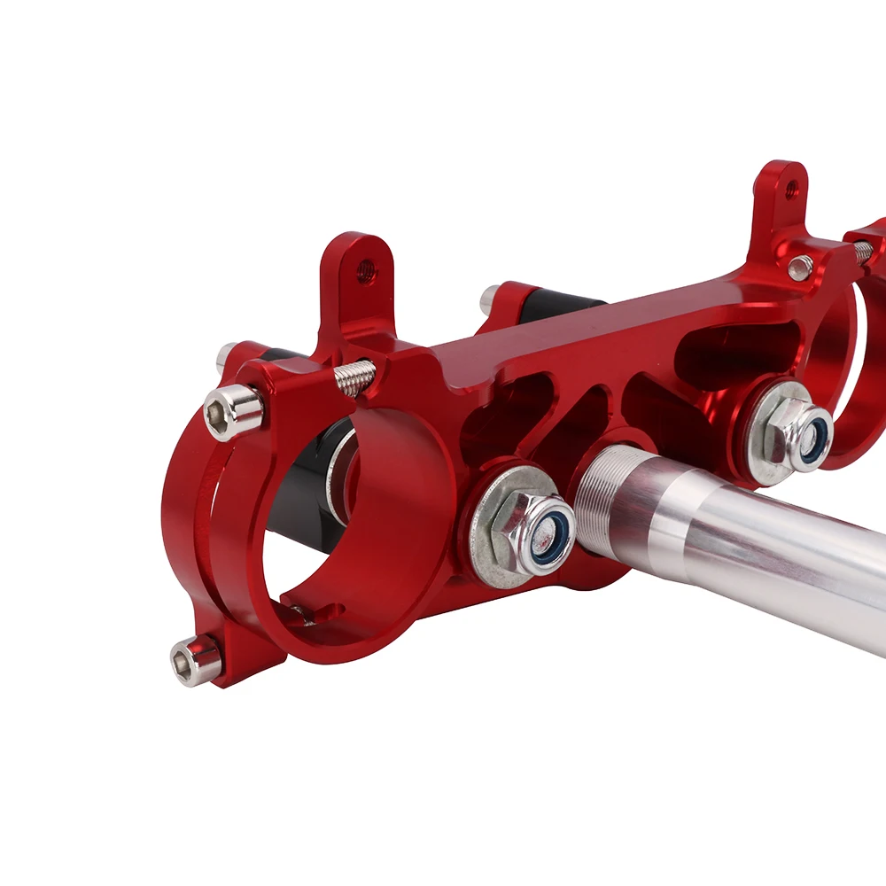 CNC Alumínio Triple Tree Grampos, Steering Stem e Bar Mount, Dirt Bike, JFG, CRF250R, CRF450R