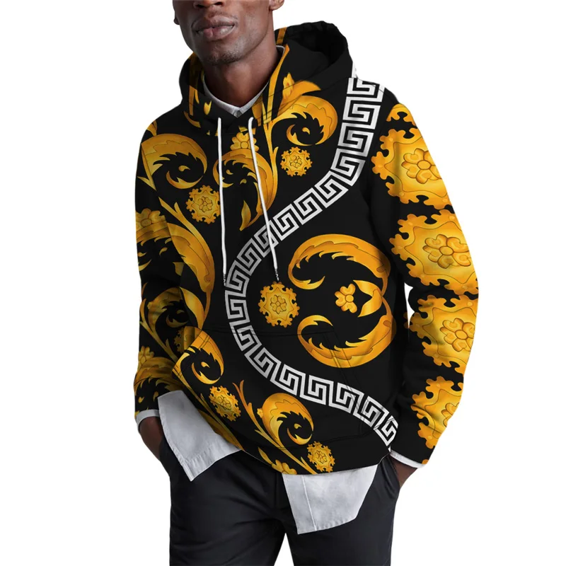 

Zebra Snake Leopard Tiger Deer Pattern Chain Print Men Hoodies Vintage Luxury Style Unisex Sweatshirt Hoody Clothes Pullover 6XL