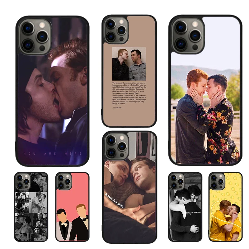 Gallavich Pride Love Ian Shameless Phone Cases Cover For iPhone 16 15 14 12 13 mini 11 Pro MAX apple 6 7 8 Plus SE2020 Coque