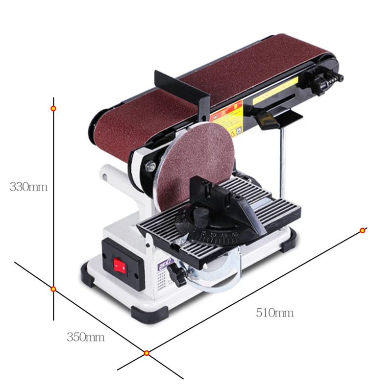 DK-S500 Riem Polijstmachine DIY Machine Apparatuur Gereedschap Riem Slijper Voor Polijstmachine Houtbewerking Elektrische Riem Machine