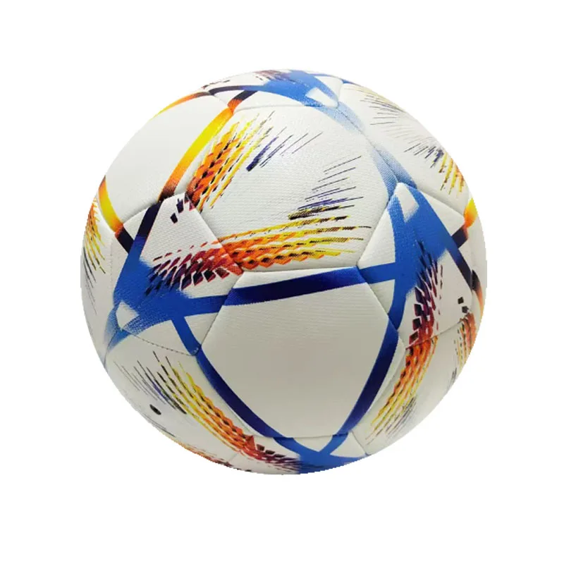 Высококачественные футбольные мячи, официальный размер 5, материал из искусственной кожи, бесшовные ворота, командная игра на открытом воздухе, футбольный тренировочный мяч