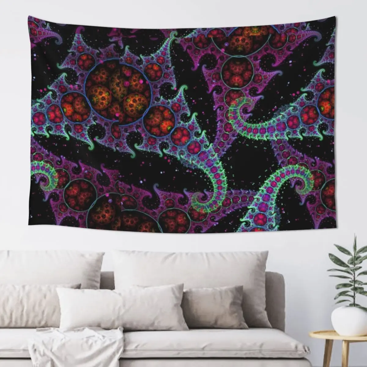 

Octopus' Garden Tapestry Decoration Aesthetic Wall Hanging Decor Japanese Room Decor Tapestry