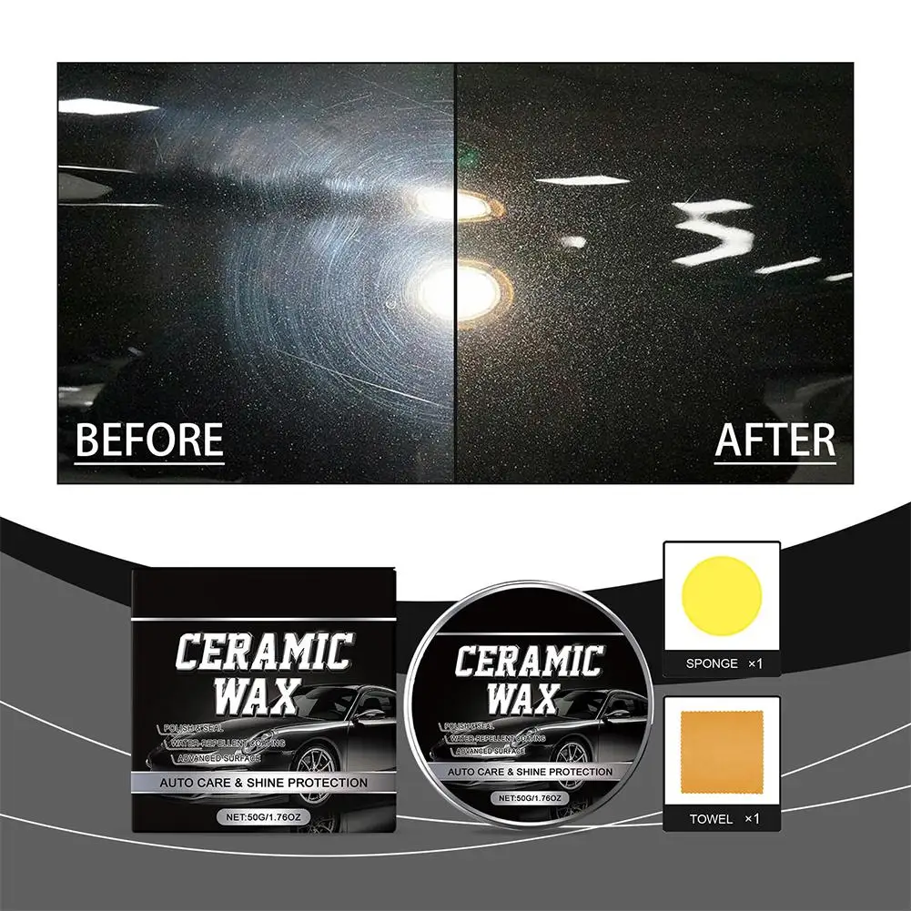 Agentes de polimento de pintura de revestimento de carro manutenção cera cristal chapeamento revestimento polonês auto anti risco reparação removedor cera cuidados com o carro