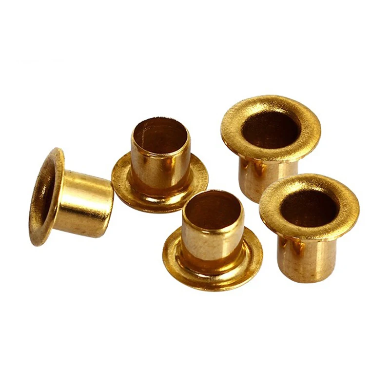 M0.9 M1.3 M1.5 M2 M2.5 M3 M4 M5 M6 Brass Tubular Rivet Copper Hollow Rivet Nut Double-Sided Circuit Board PCB Nails Nut Metal