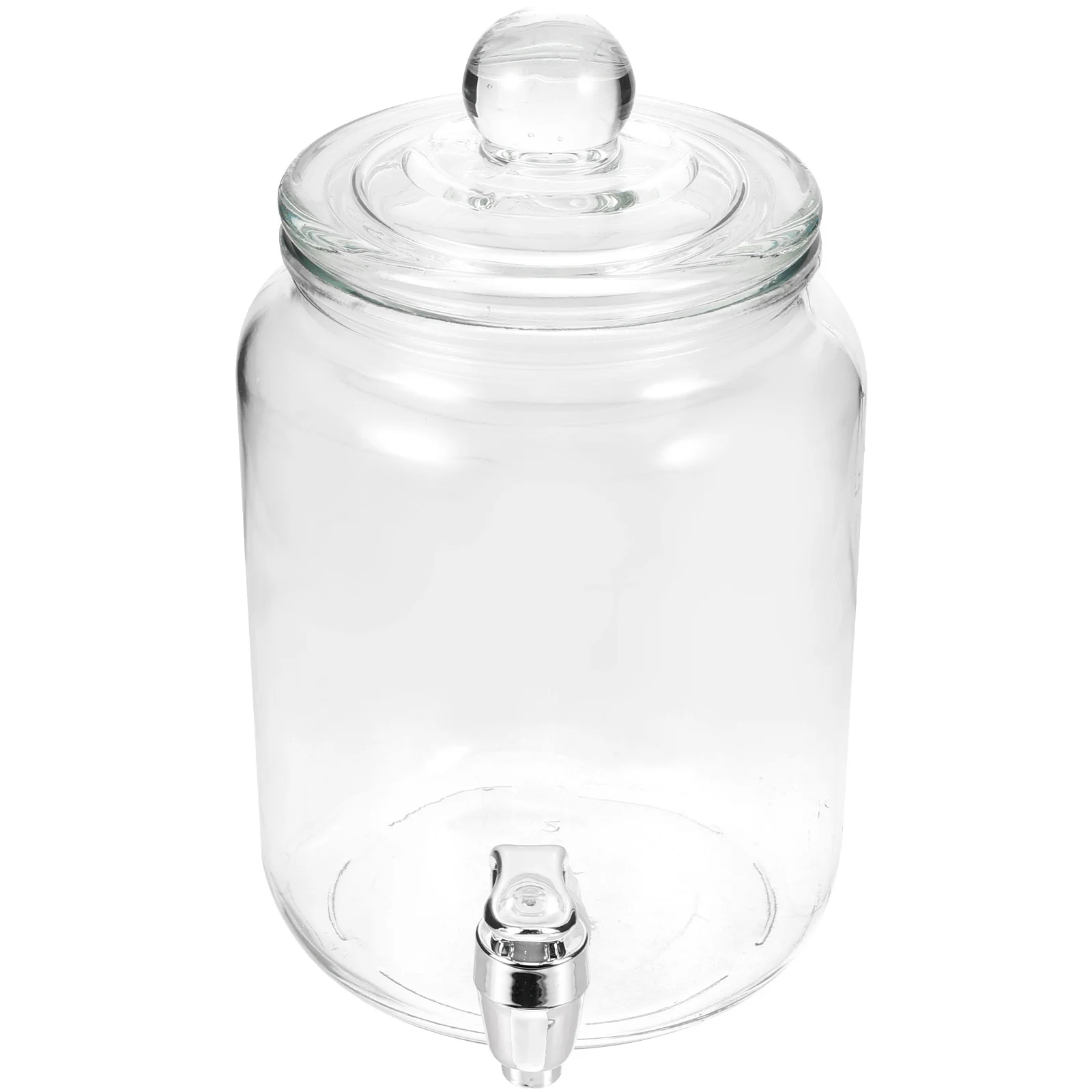 

Glass Wine Jar Sealing Storage Jar Drink Dispenser Cold Brew Pitcher for Wine Brewing Home Use Glass Beverage Container