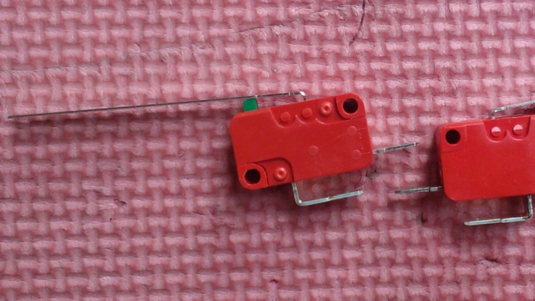 Original new 100% ZD417-QGAA micro switch normally open inching push-through ultra long rod