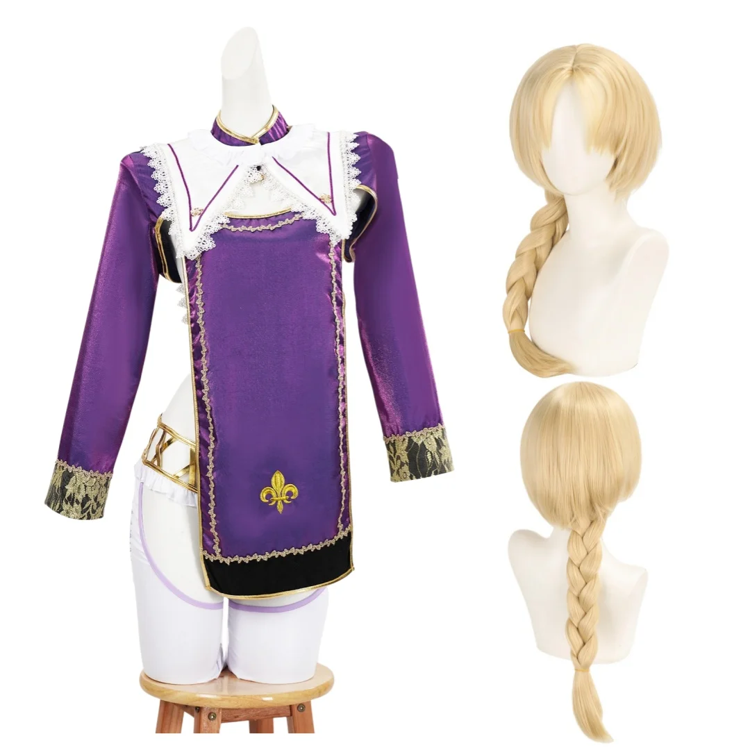 

Jeanne d Arc Fallen Years Cosplay Costumes Wig Full Set