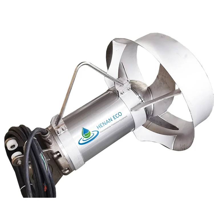 

Best Selling QJB Type Submersible Mixer Or Submersible Diving Agitator And Submersible Low-speed Propeller For Water Treatment