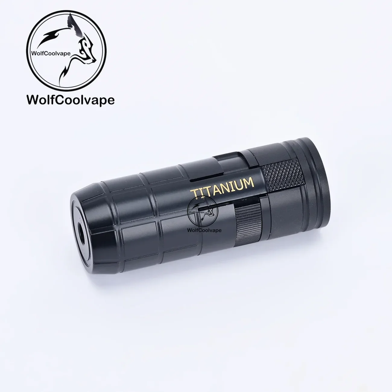 Wolfcoolvape 18650 Batería MK2 Mech Mod Material de latón Mecánico Vape Mod para DIY Vaping con atomizadores de tanque RDA RTA