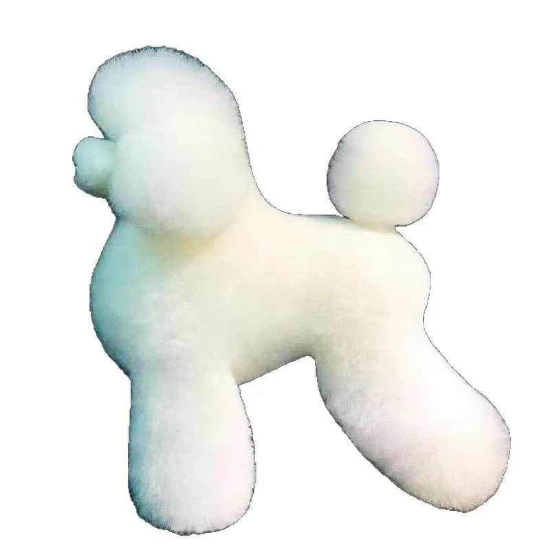 Beauty Practice Fake Hairy Bichon Dog Skeleton Dog Model Fake Dog