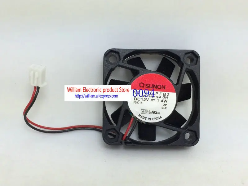 

New Original KD1204PFB2 12V 1.4W 4CM 4010 double ball bearing fan power supply fan