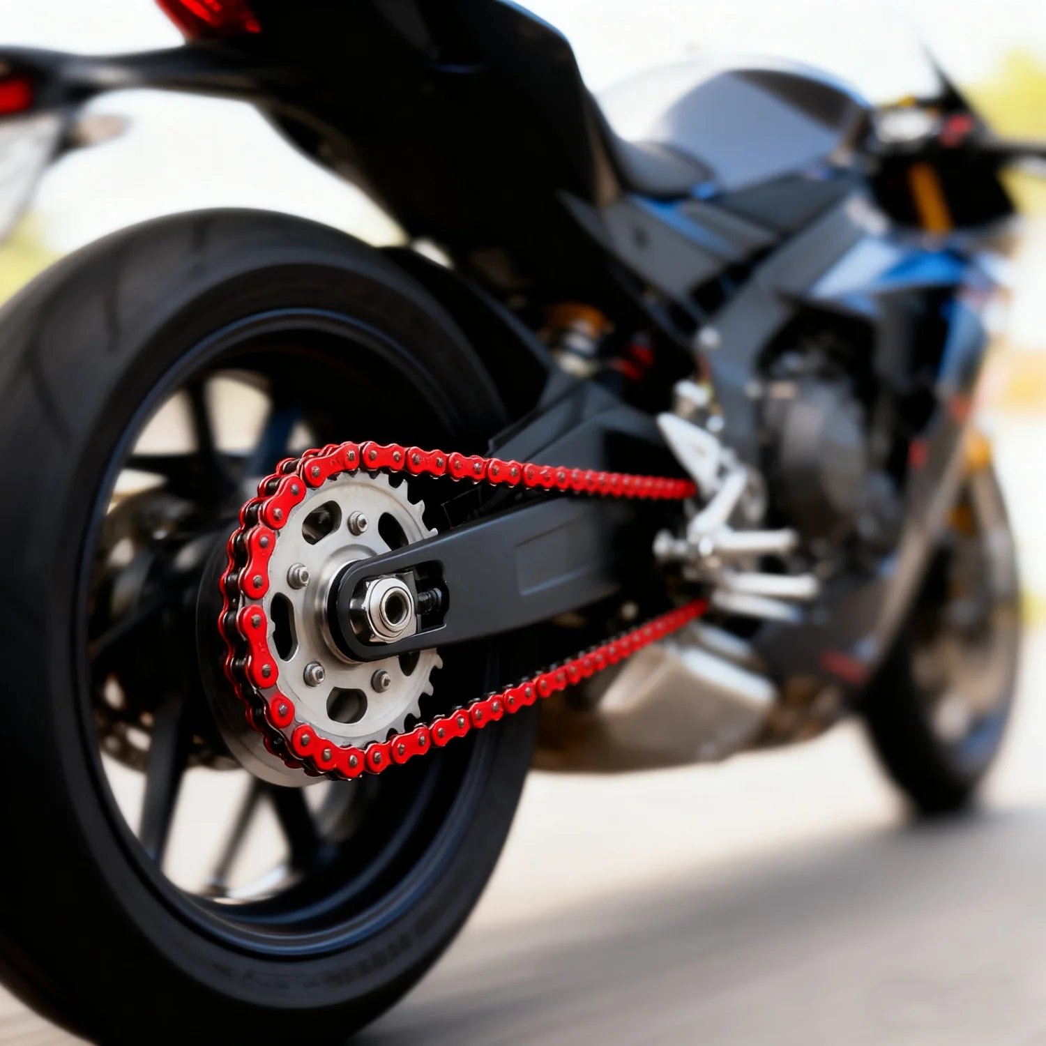 

Motorcycle Chain 420 108 Links Drive Colorful Chain Sprocket For Yamaha CF Moto125cc KX250F KTM ATV Dirt Pit Bike Accessories