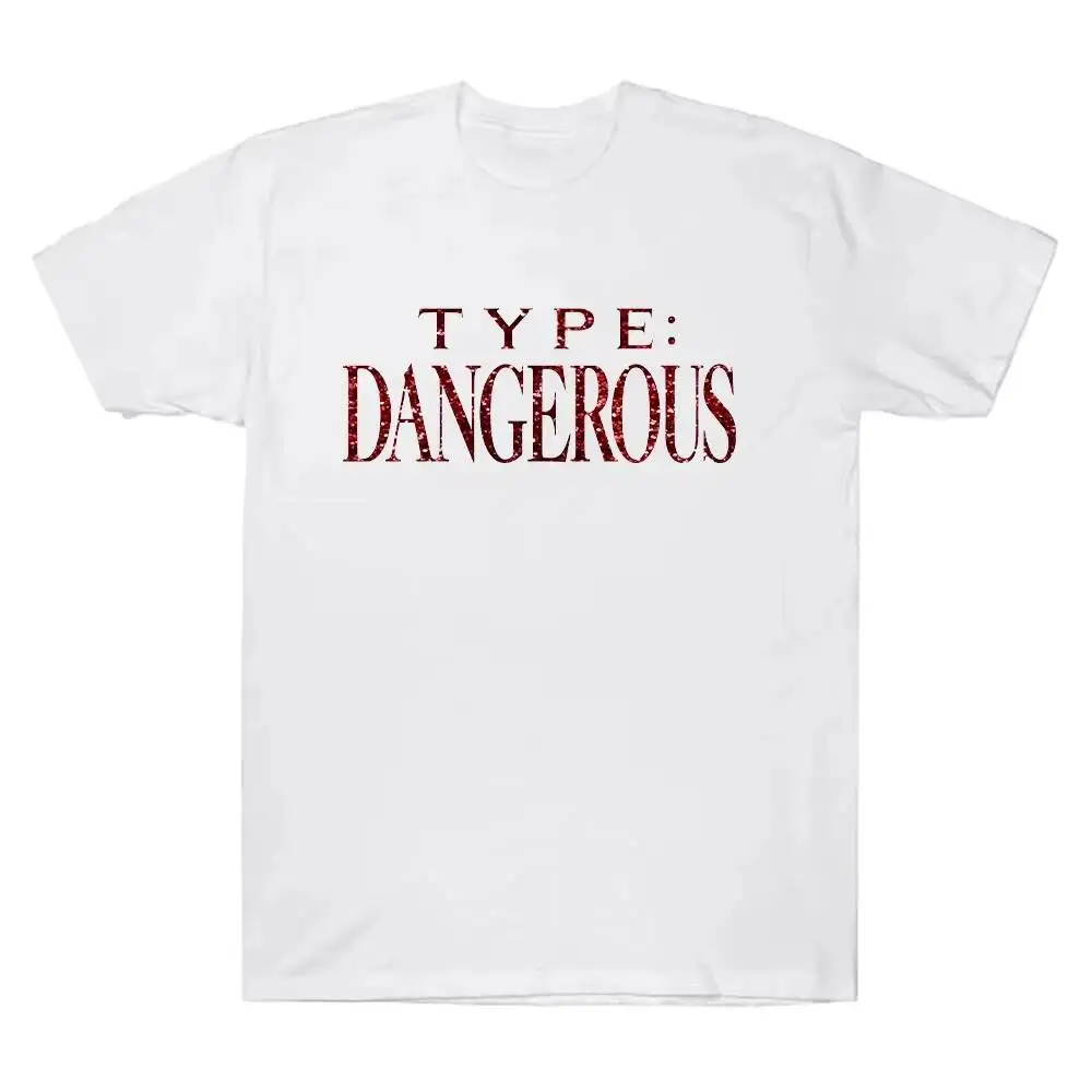 

Mariah Carey Merch Type Dangerous Glitter T-Shirt Summer Cotton Men's Women Large Size Top Y2K Clothes Crewneck Short Sleeve Tee