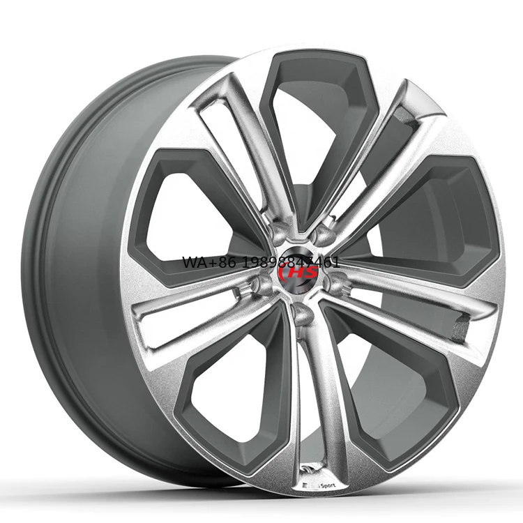 

Custom 6061-T6 Five Spoke 19-22 Inch Grey Machine Face Forged Alloy Wheels Rims 22x10.5 5x112 for Audi RSQ8 S3 S4 S5 S6 S7 S8
